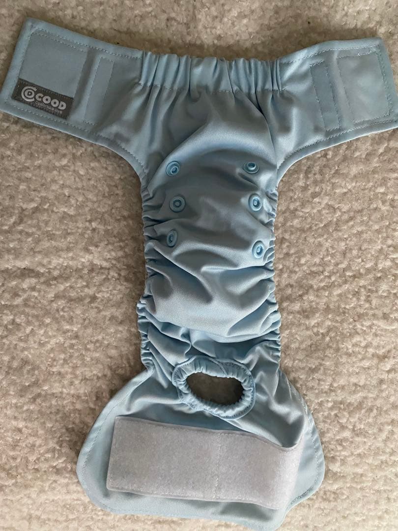 COOD ペット用女の子布おむつ・サニタリーパンツ　2点