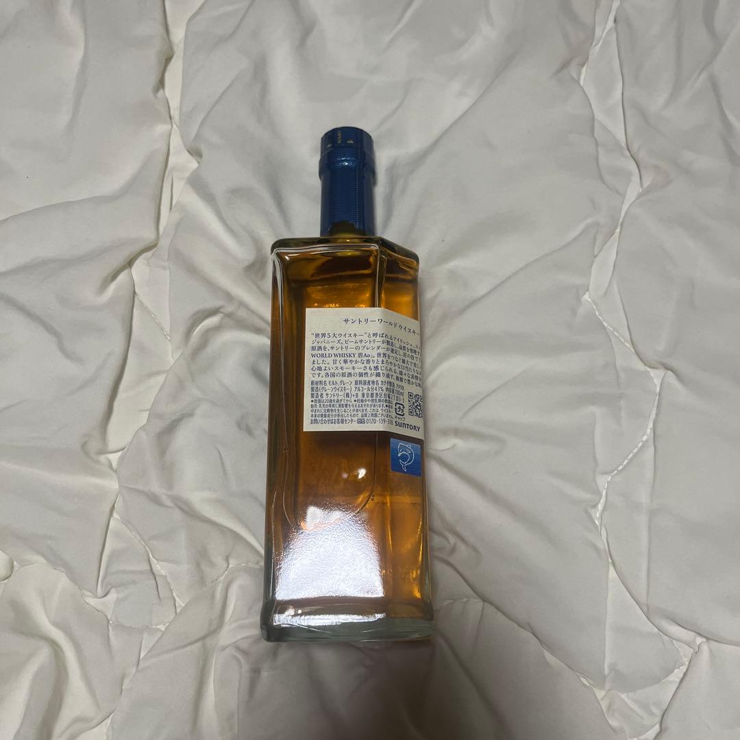 Suntory Ao ウイスキー 700ml 化粧箱入り、無し　2本セット