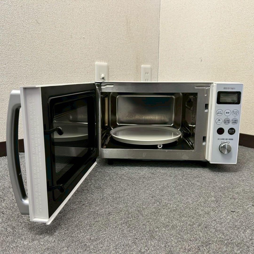 【2021年製】アイリスオーヤマ オーブンレンジ 15L MO-T1501-W