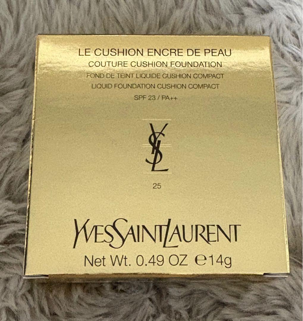 YSL アンクル ド ポー ルクッションN 25 新品未開封 国内百貨店購入