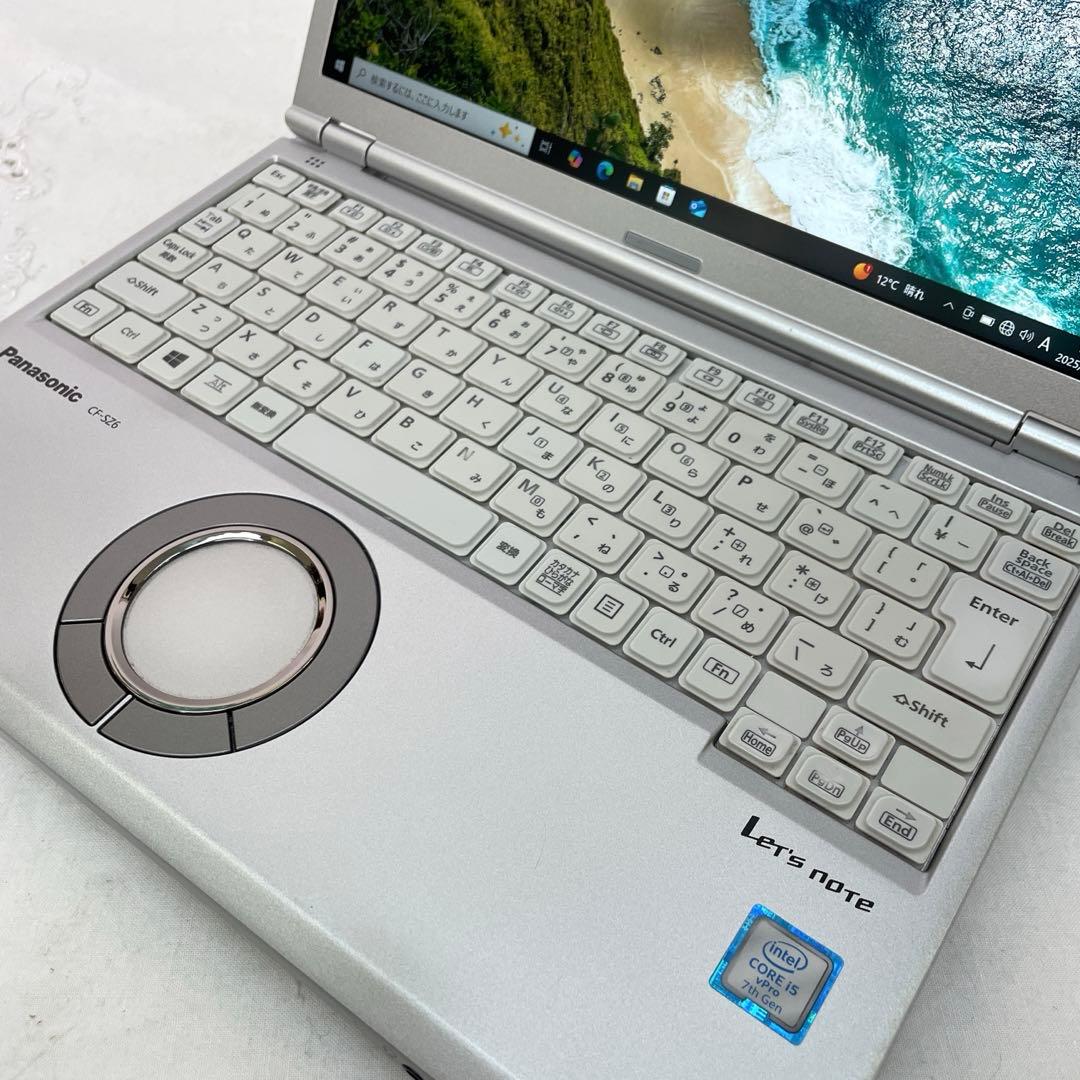 Let's note CF-SZ6 SSD256GB メモリー8GB