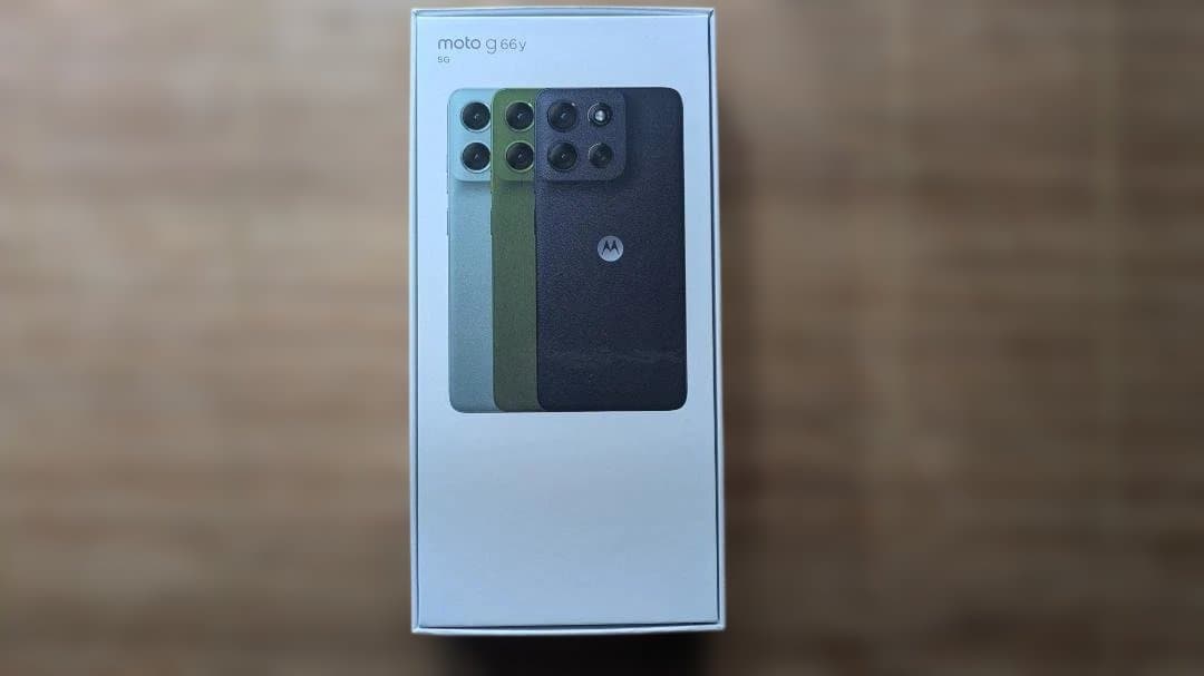 新品未使用 moto g66y 5G ディルグリーン