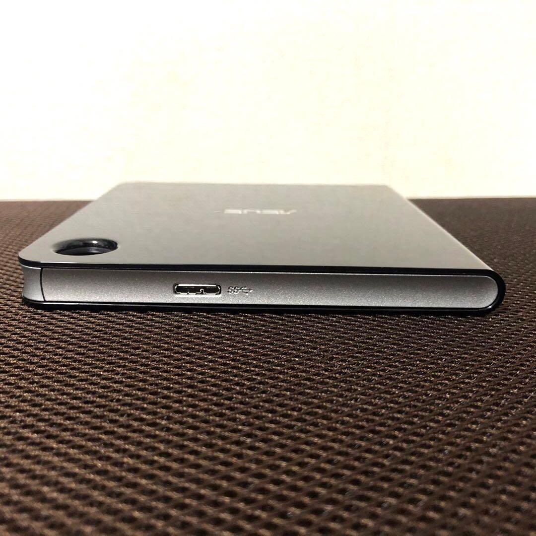 美品　ASUS ポータブル外付けBlu-rayドライブ　SBW-06D5H-U