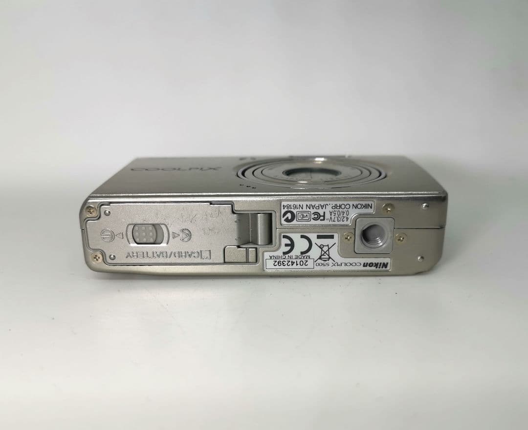 中古美品＊Nikon COOLPIX S500 シルバー