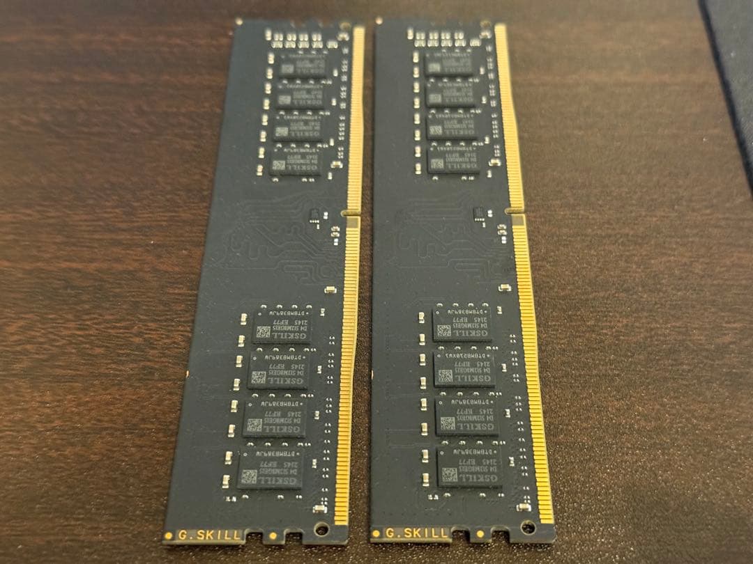 G.SKILL DDR4-2666 8GB x 2枚組(計16GB)