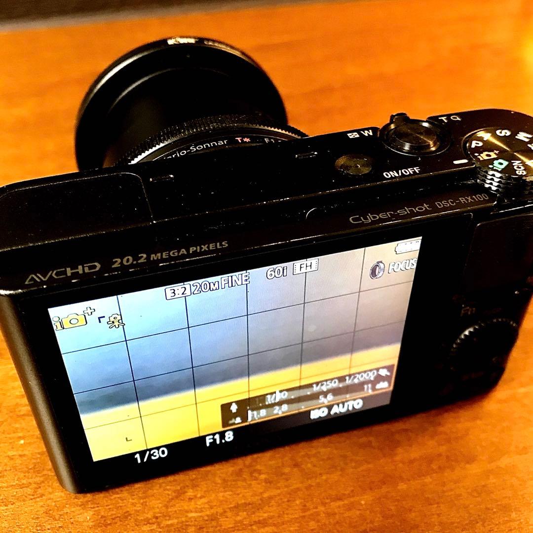 ☆超お勧め☆SONY Cyber shot DSC-RX100☆極上美品