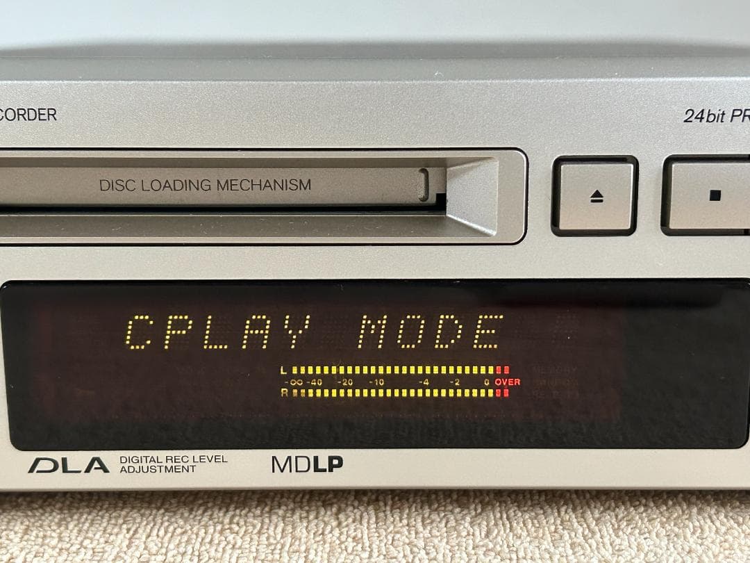 ONKYO オンキョー　MD-105TX　MDレコーダー　中古動作確認済
