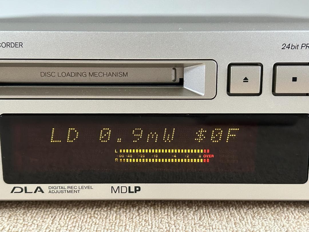 ONKYO オンキョー　MD-105TX　MDレコーダー　中古動作確認済