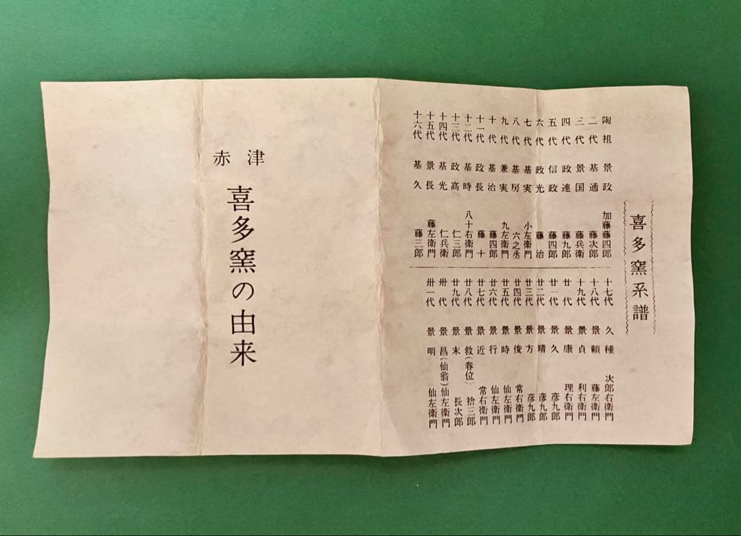 赤津　喜多窯　焼〆灰釉　霞仙 八角ぐい呑　銘箱入り　喜多窯系譜　侘び寂び