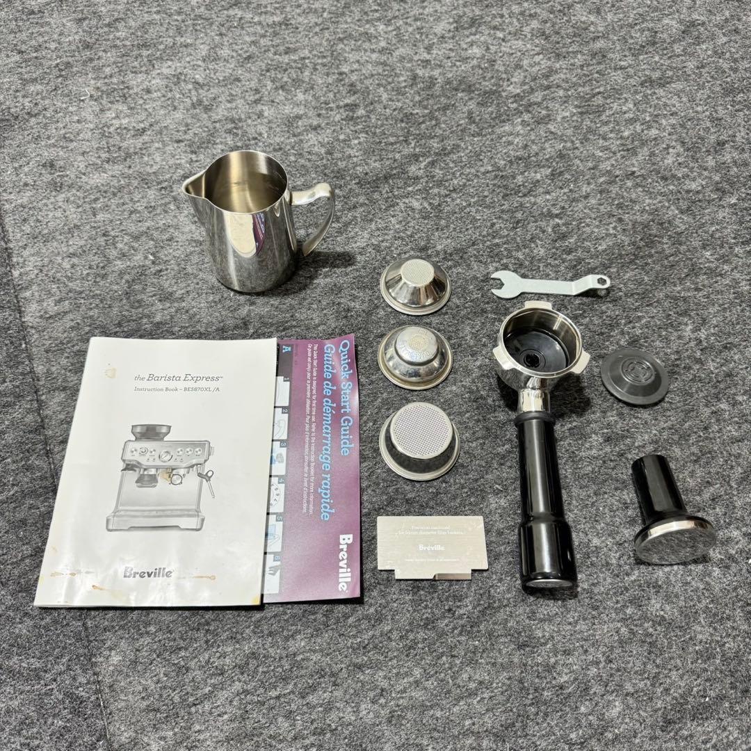 Breville エスプレッソマシン コーヒーマシン BES870X d5356
