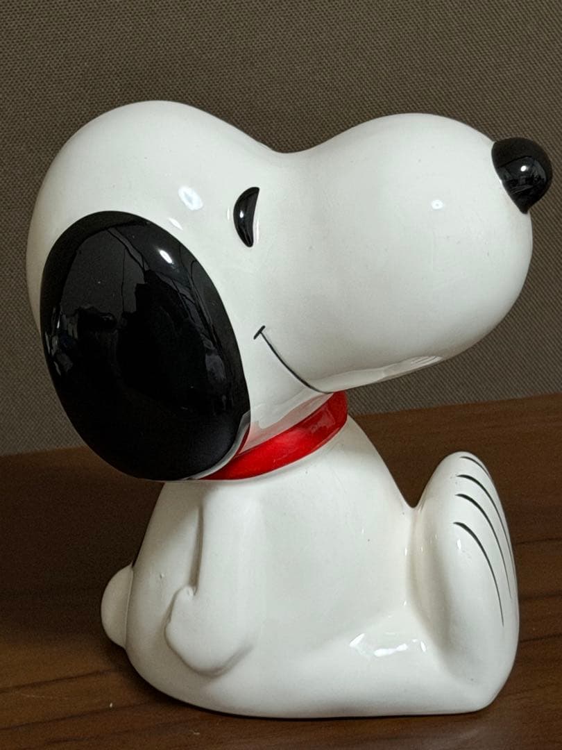 ヴィンテージ　スヌーピー ❤️1958 陶器製　貯金箱　昭和レトロ