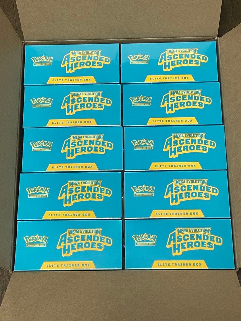 【新品・未開封】ポケモンカードアセンデッドヒーローズ