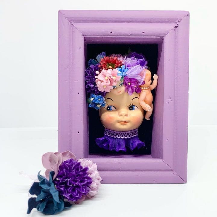 その他 dollface frame -purple-