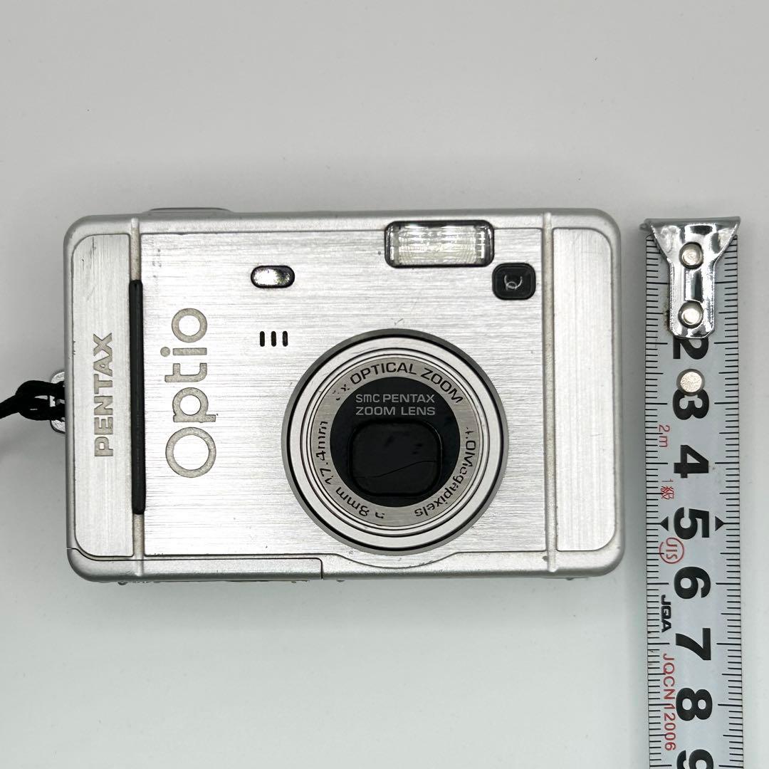 動作品 PENTAX OPTIO s40 デジタルカメラ 乾電池駆動