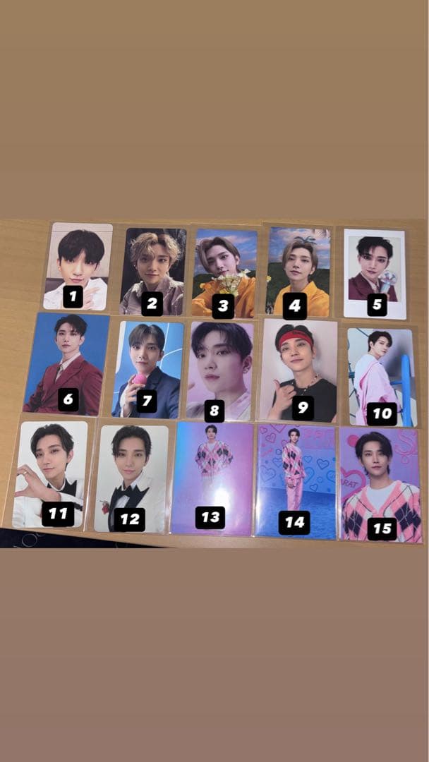 SEVENTEEN ジョシュア トレカ