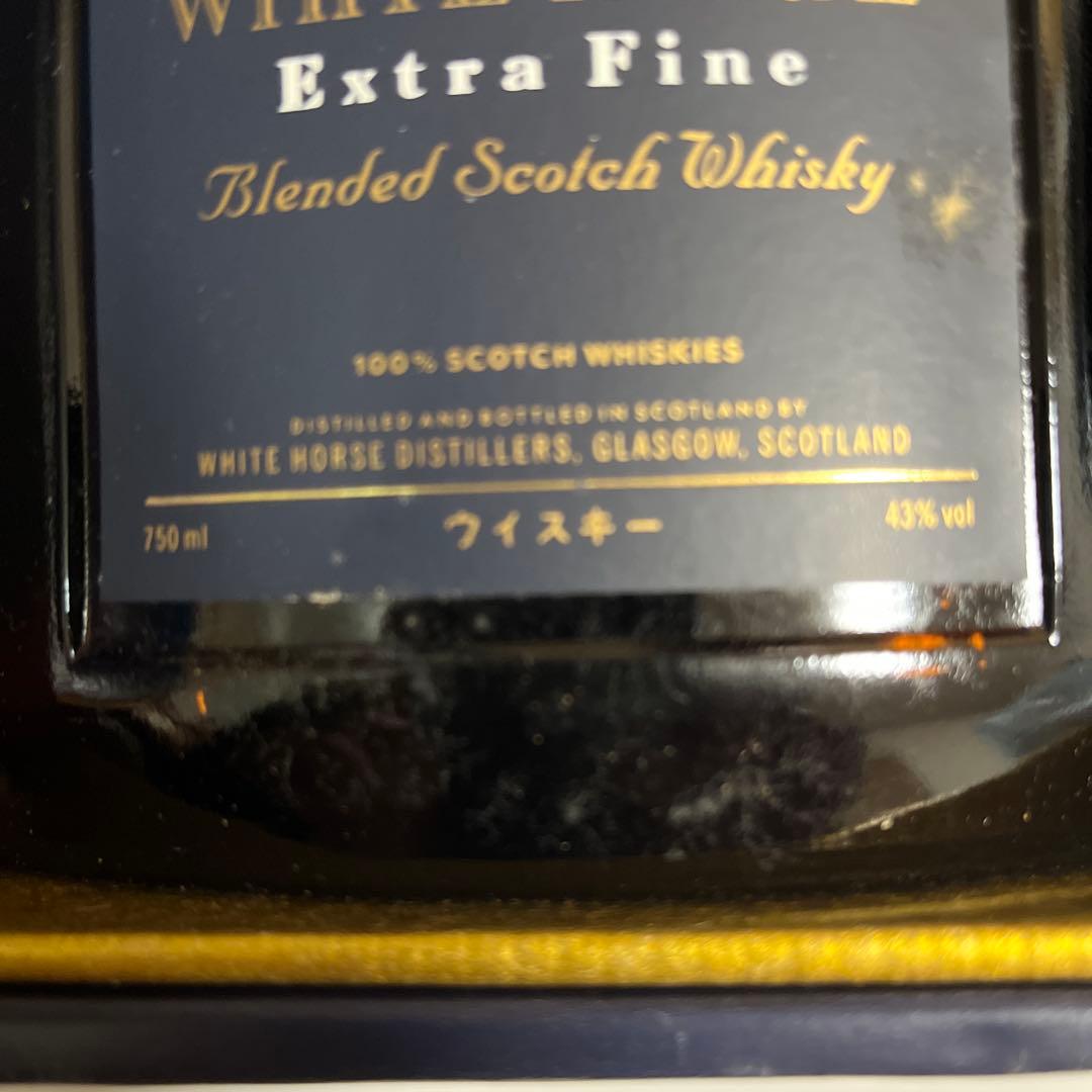 ウイスキー WHITE HORSE Extra Fine Scotch Whisky