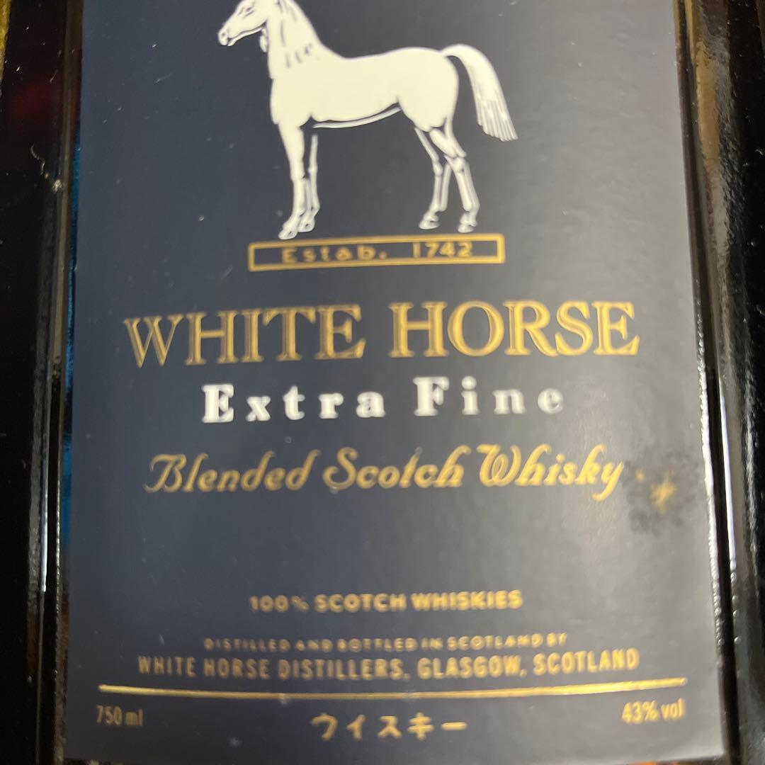 ウイスキー WHITE HORSE Extra Fine Scotch Whisky