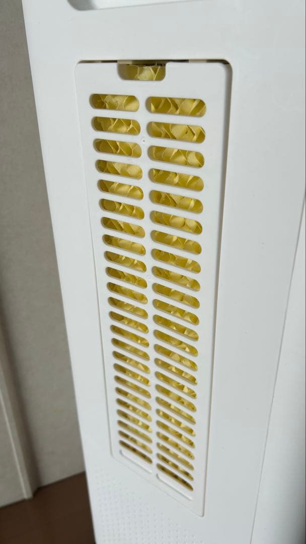【美品】冷風機 縦型スリット ホワイト　2024年購入