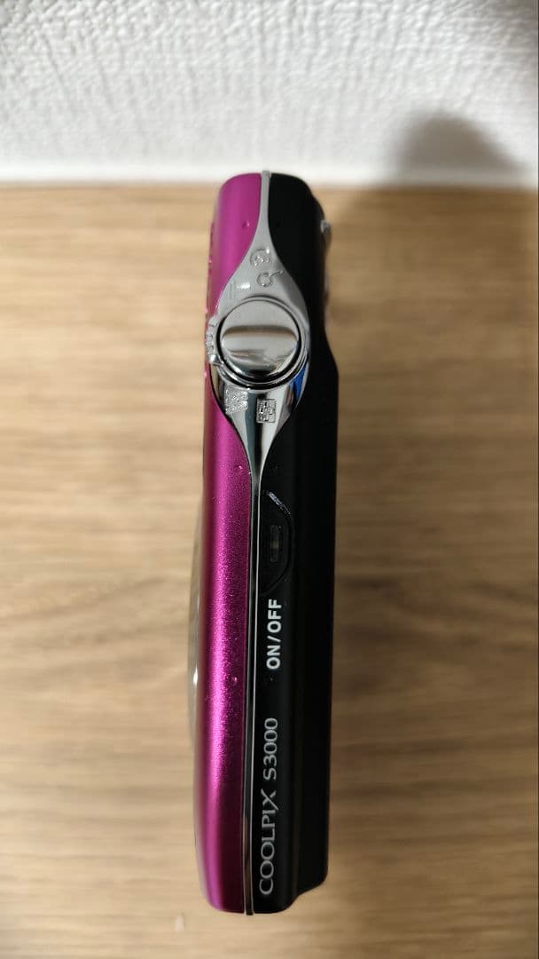 【美品】【ジャンク】Nikon COOLPIX S3000 ピンク
