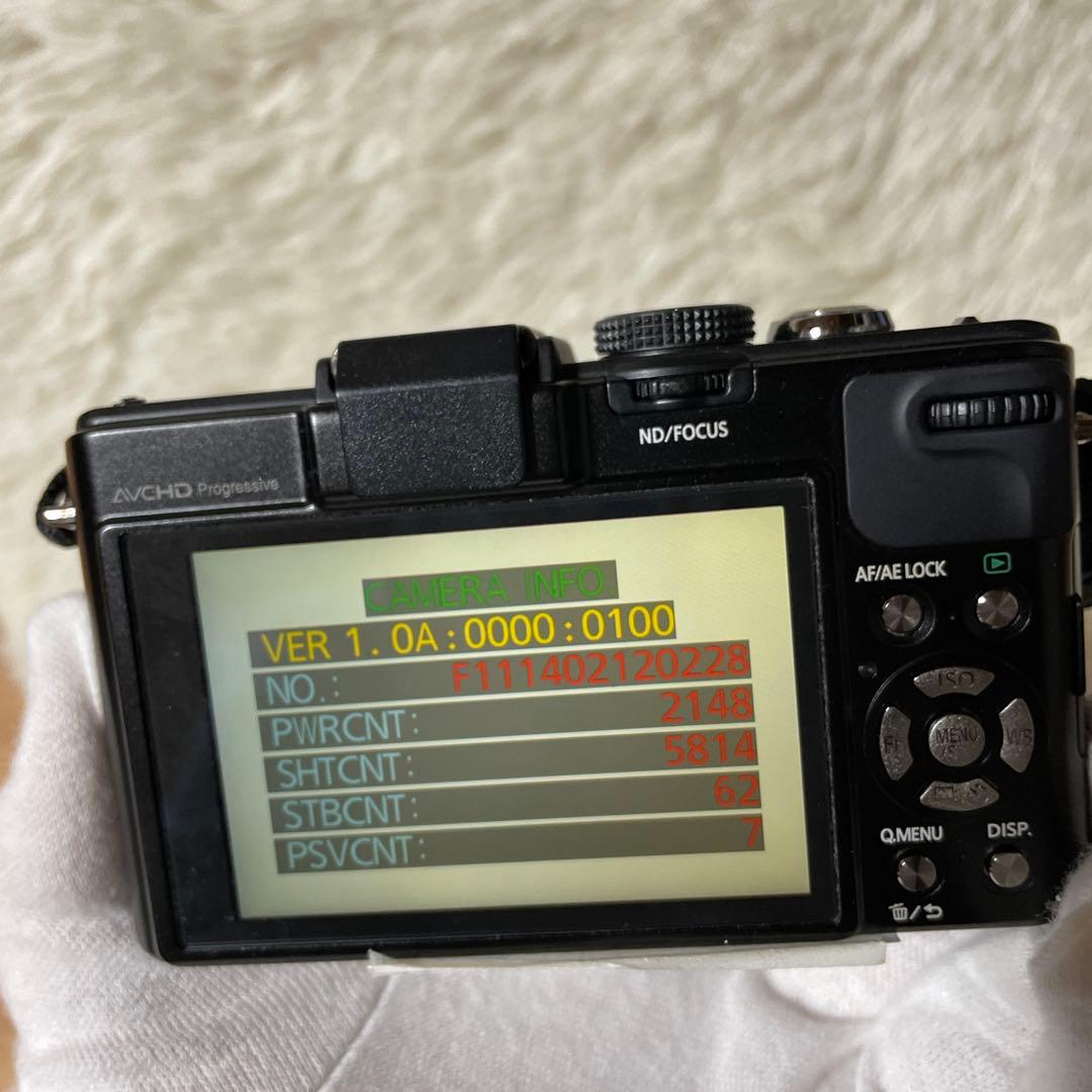 LUMIX DMC-LX7 ブラック　コンデジ レトロ 人気
