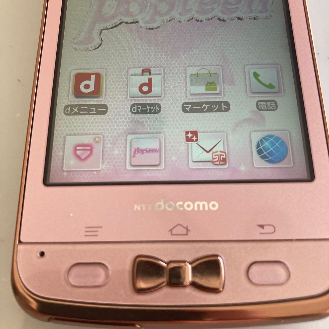 【希少】Arrows F-03D docomo Popteen ピンク ギャル