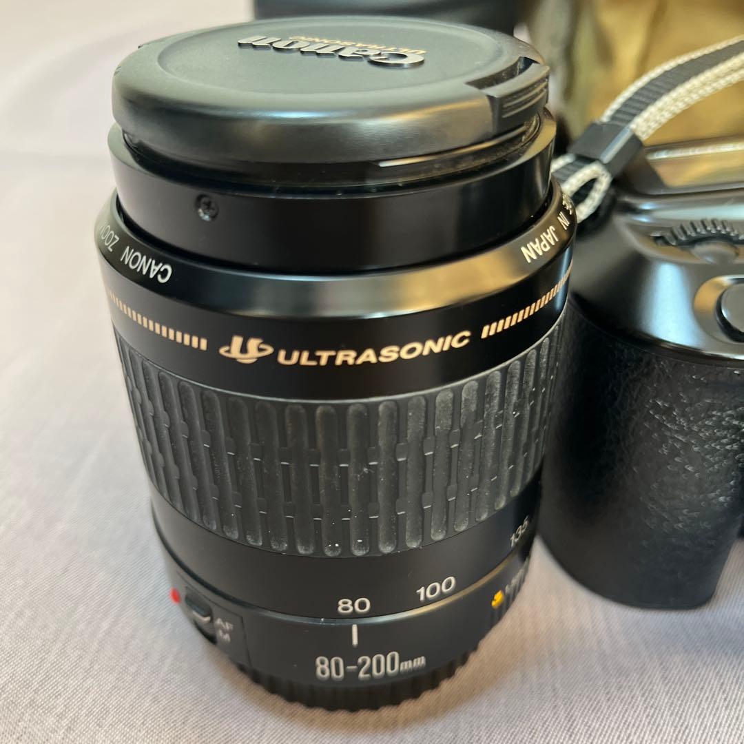 キヤノンEOS 1000S ズームレンズ（35-80,80-200) バッグ