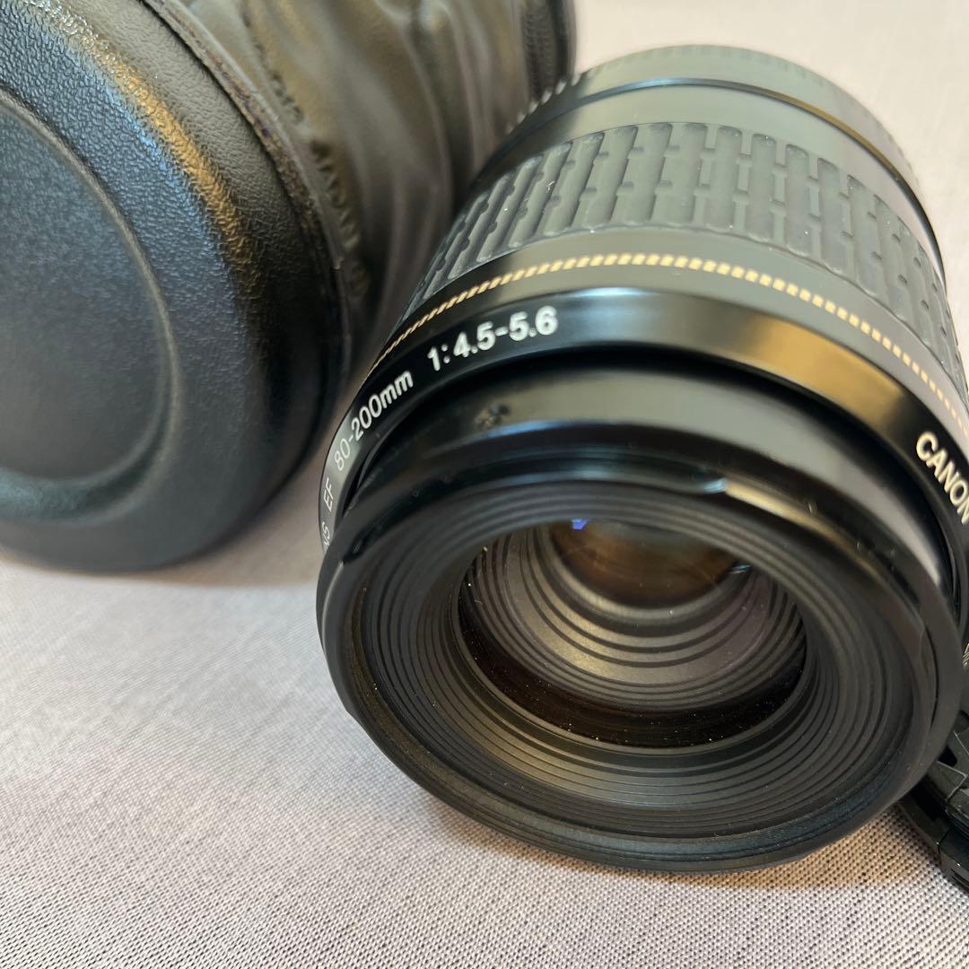キヤノンEOS 1000S ズームレンズ（35-80,80-200) バッグ