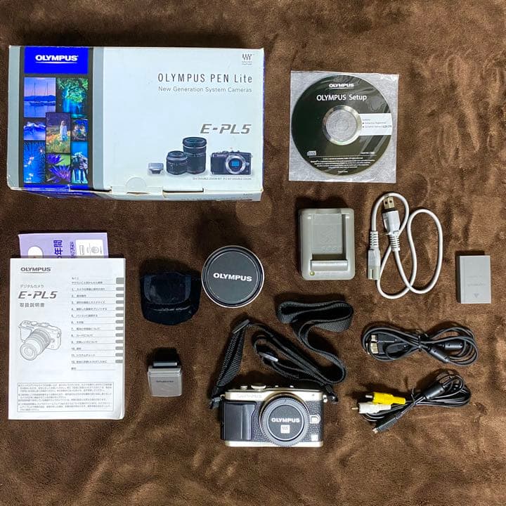 OLYMPUS PEN Lite E−PL5 レンズ2つ付き！