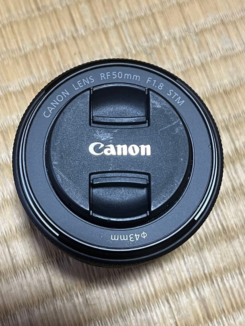【美品】Canon RF50mm F1.8 STM レンズ