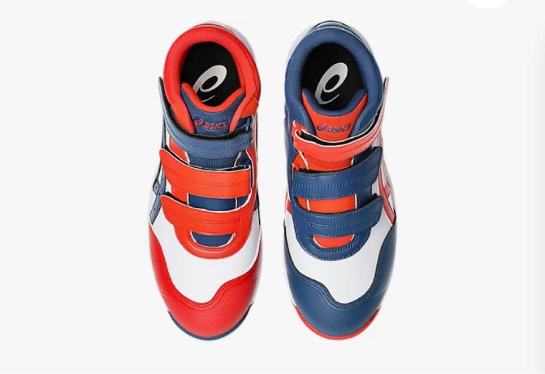 アシックス 安全靴 ウィンジョブ CP312 LC26cmアシンメトリーカラー