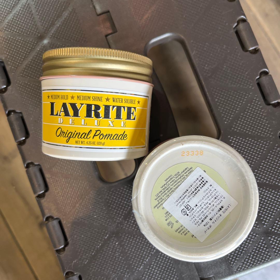 レイライト　LAYRITE オリジナルポマード　120g 2個セット