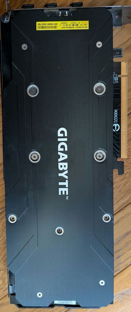 GeForce GTX 1060 グラフィックボード GV-N1060G1