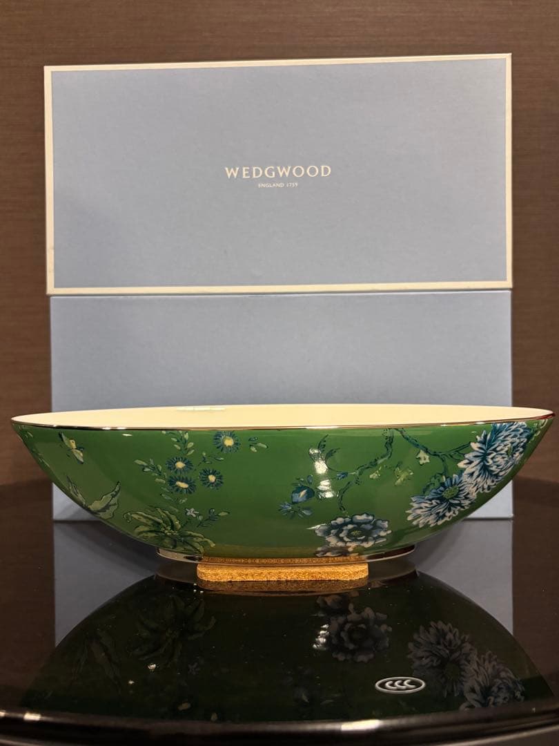 新品 ジャスパーコンラン シノワズリ 希少オーバルプレート