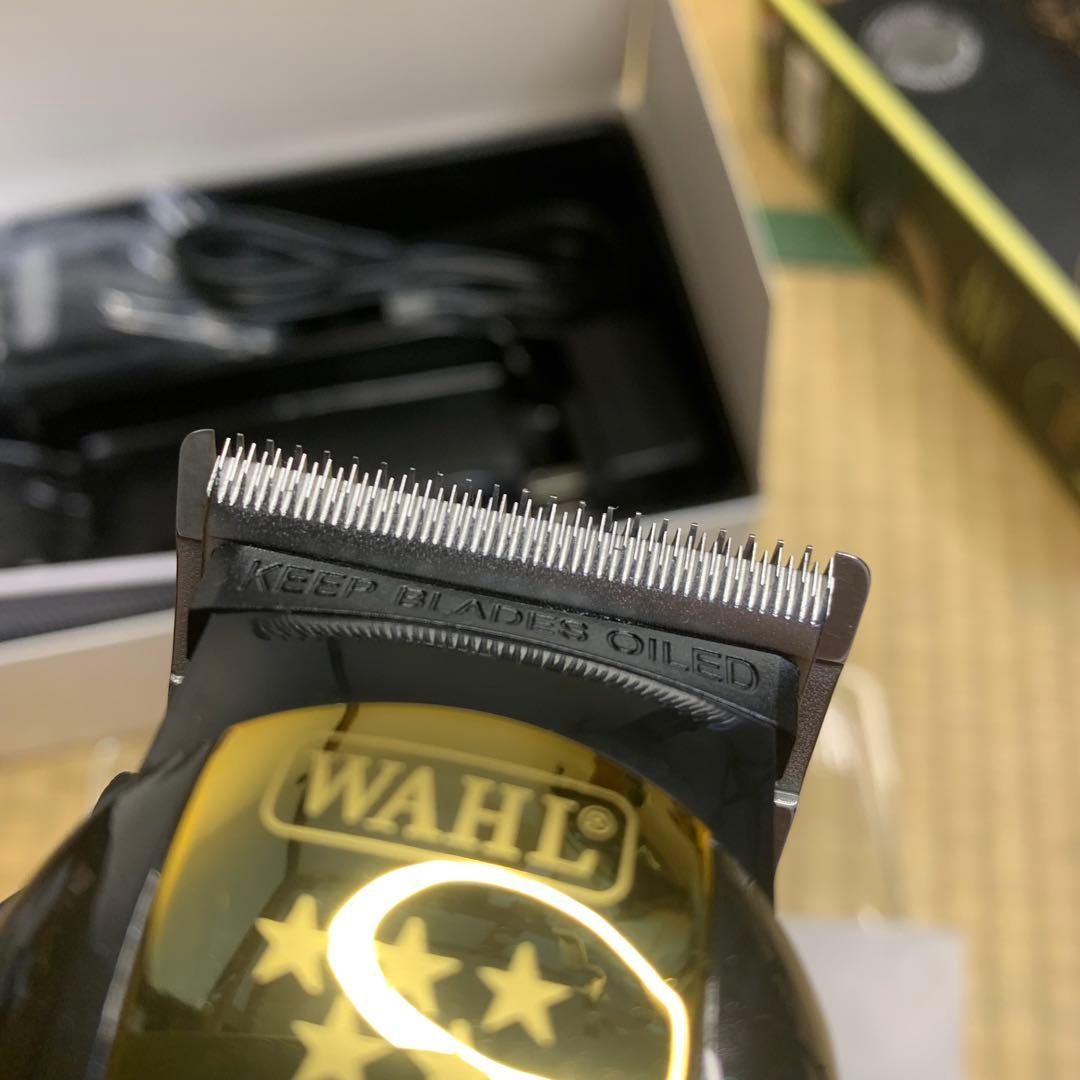 wahl コードレスバリカンファイブスターマジッククリップ GOLD/BLACK