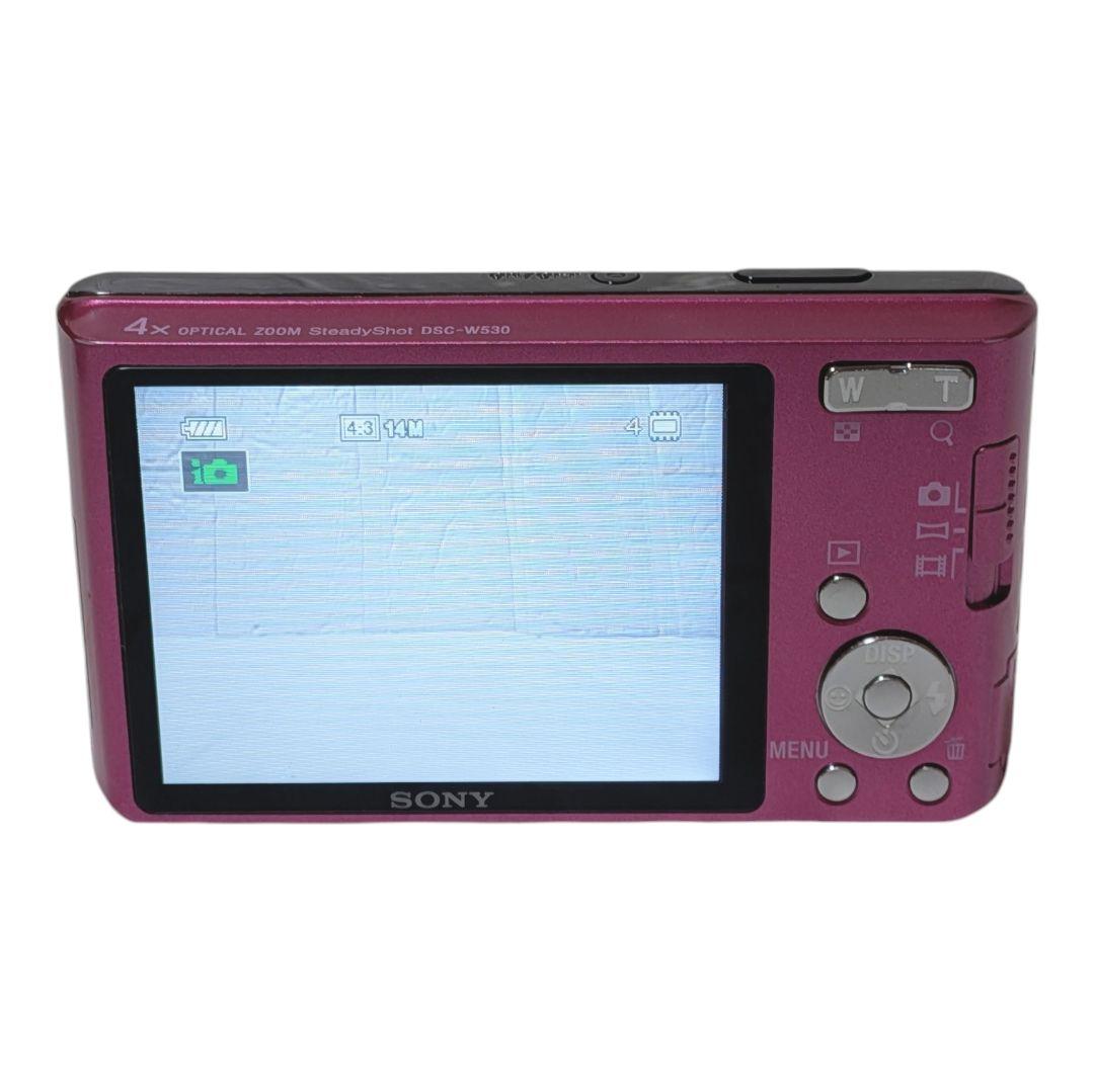 SONY Cyber Shot DSC-W530 ピンク デジカメ ソニー