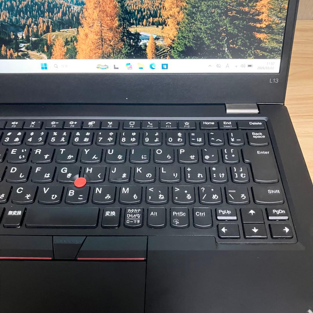 第11世代！core i7 Lenovo ThinkPad メモリ16GB 美品
