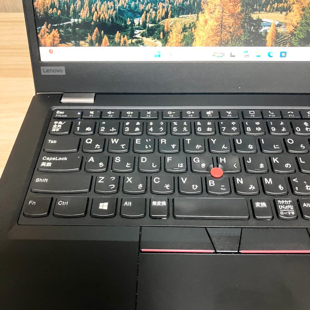 第11世代！core i7 Lenovo ThinkPad メモリ16GB 美品