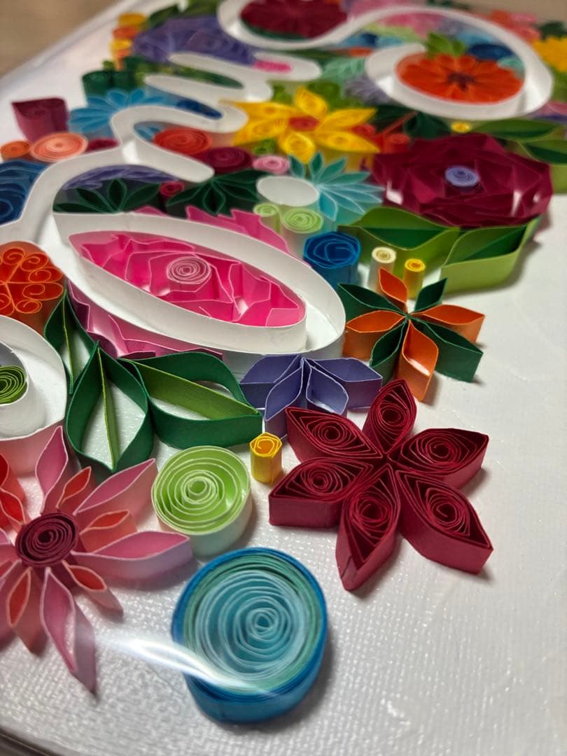 Smile ペーパークイリングアート