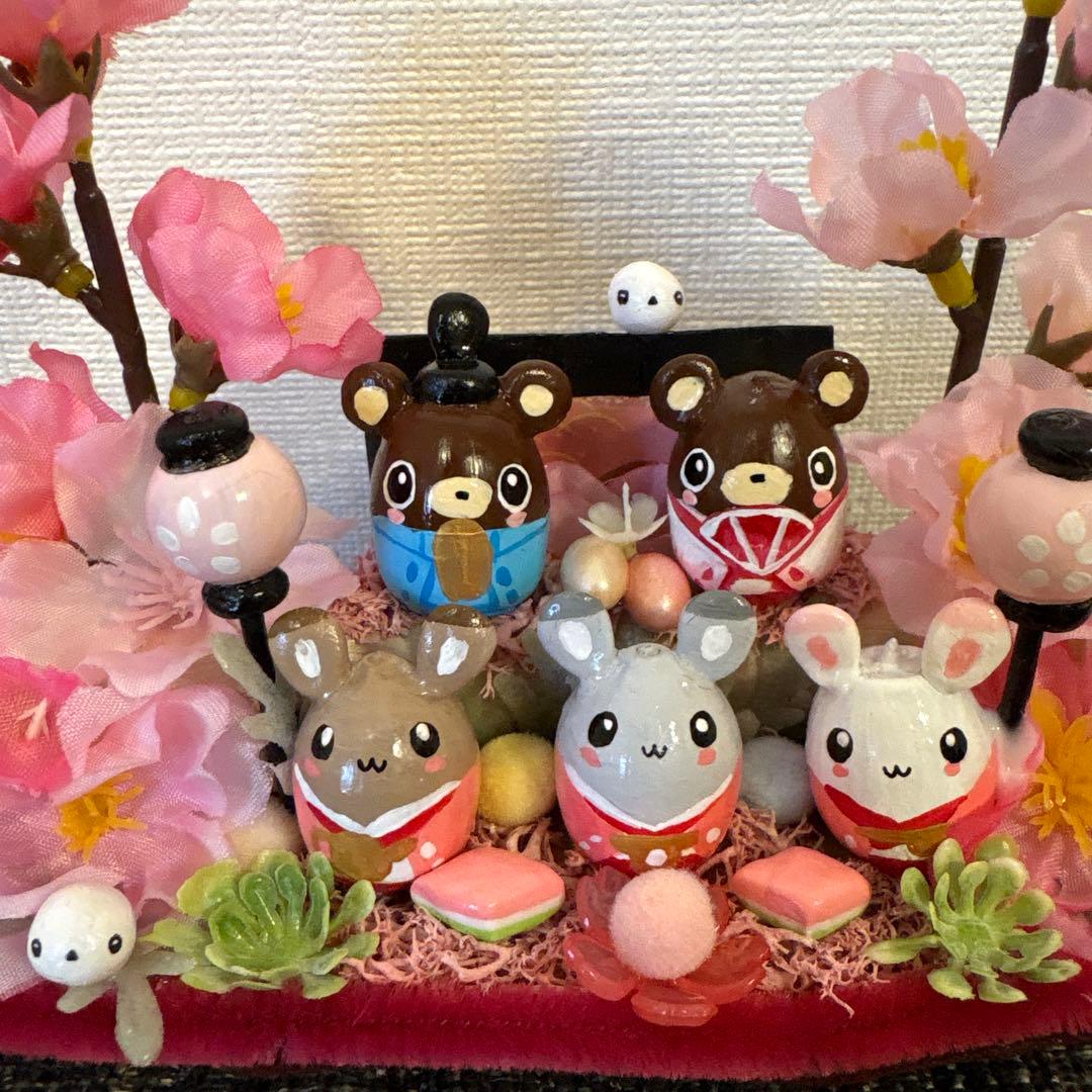 めぐりん☆3月の飾り