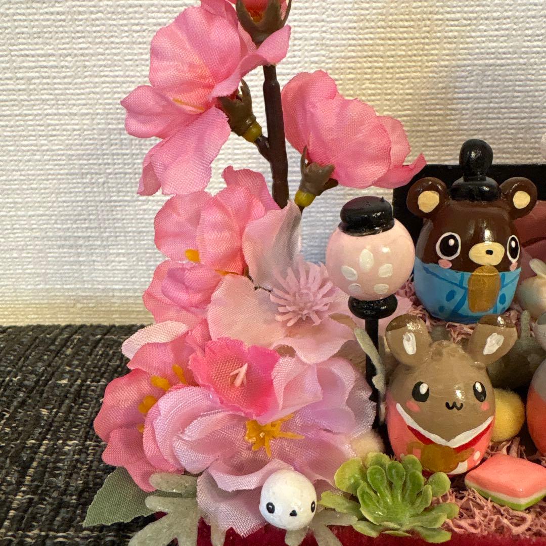 めぐりん☆3月の飾り