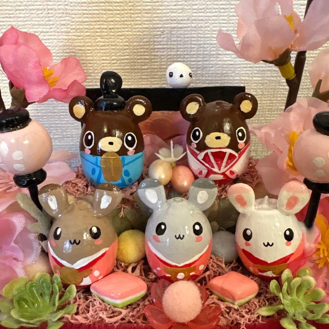 めぐりん☆3月の飾り