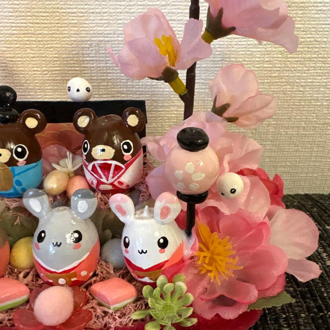 めぐりん☆3月の飾り