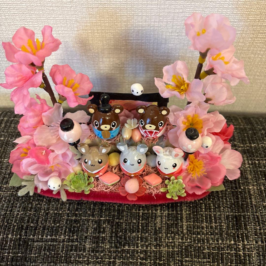 めぐりん☆3月の飾り