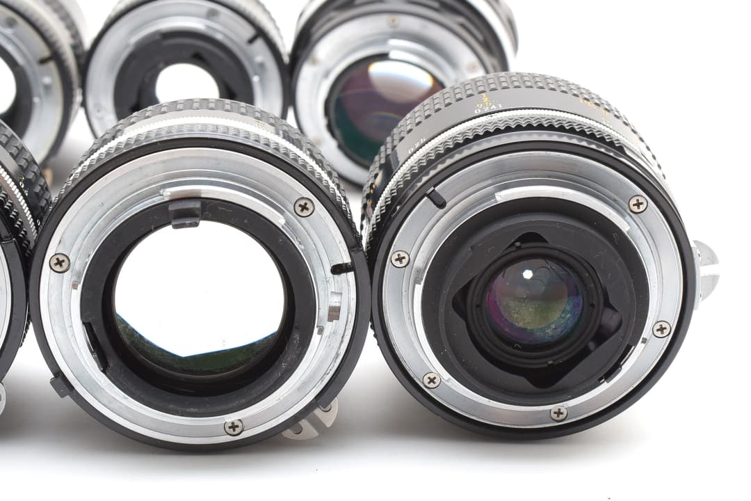 Nikon マニュアルレンズ 6個まとめ 0376