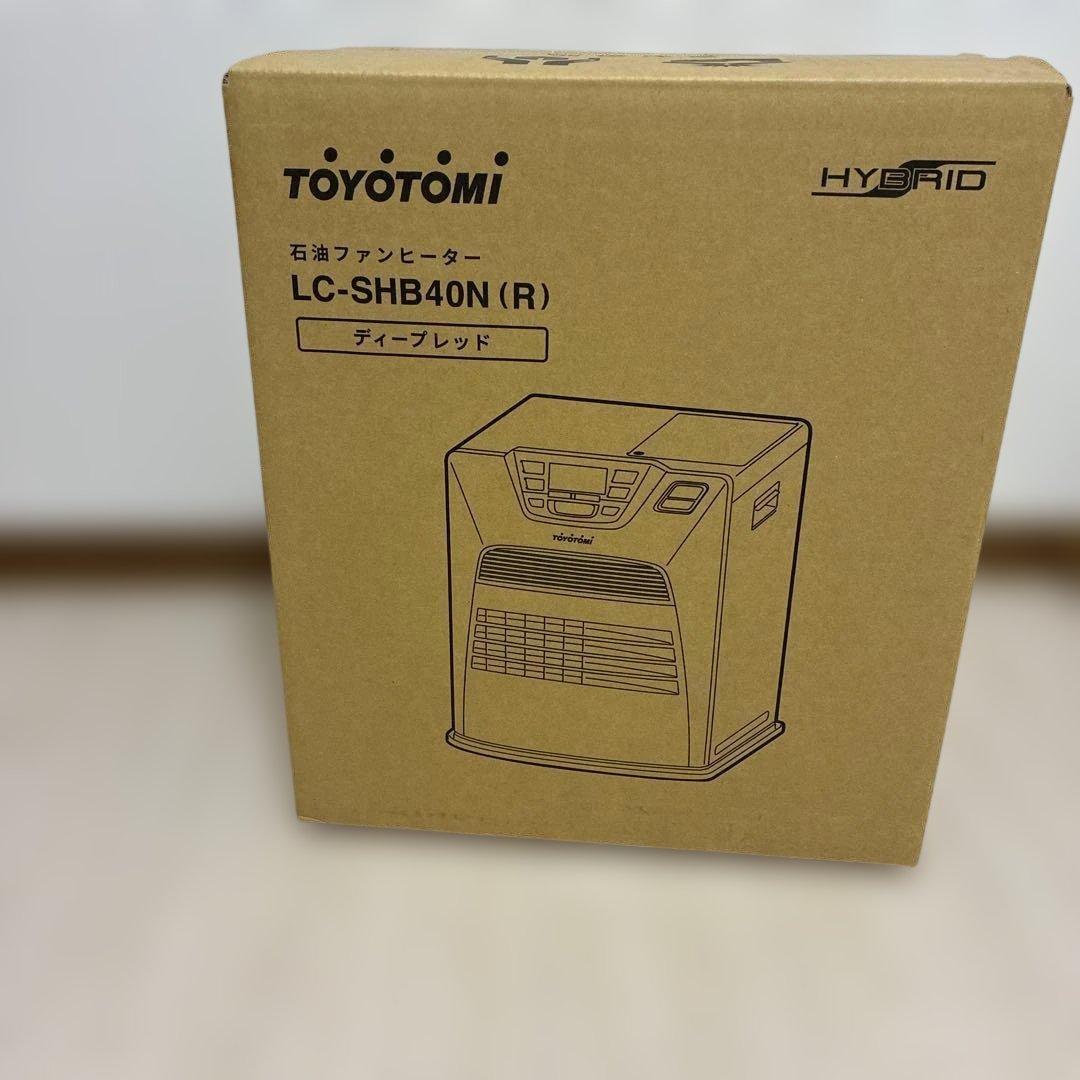 トヨトミ ハイブリッド ヒーター LC-SHB40N 赤