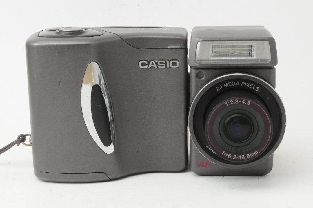 CASIO カシオ QV-2300UX LCDデジタルカメラ 単三電池駆動