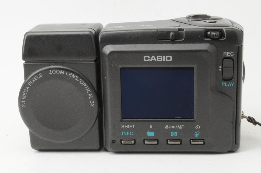 CASIO カシオ QV-2300UX LCDデジタルカメラ 単三電池駆動