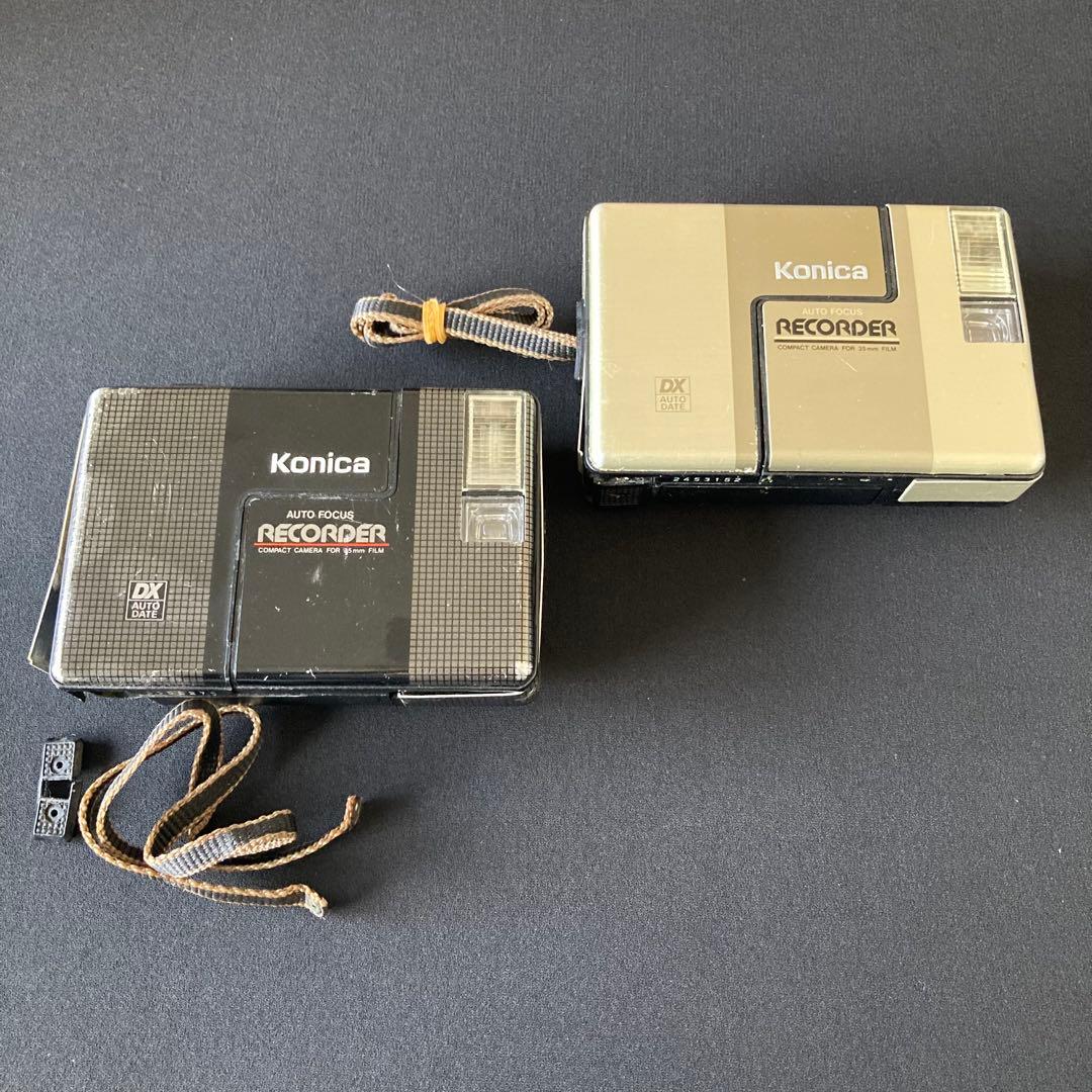 【ジャンク】Konica recoder フィルムカメラ