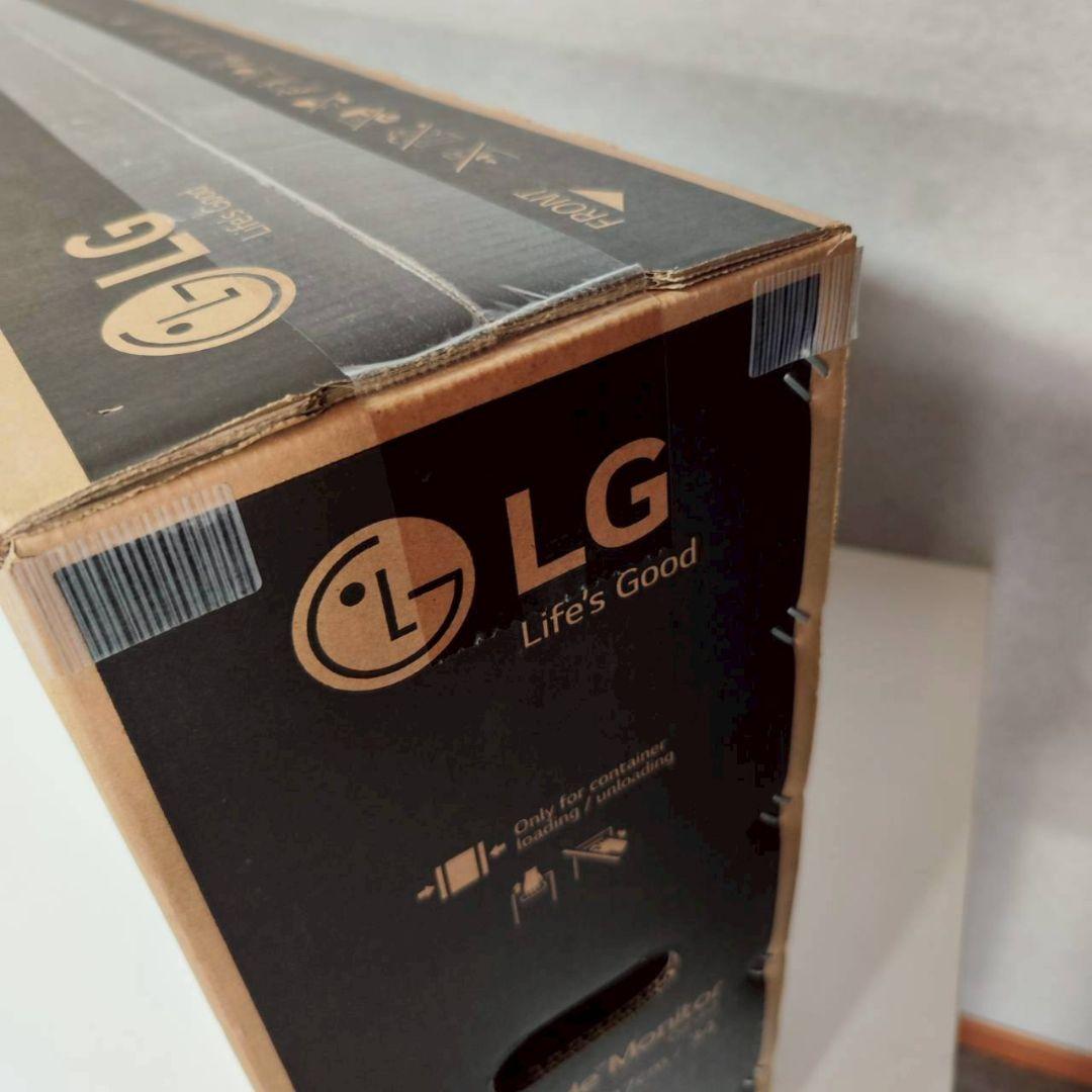 未開封 LG 34インチ 曲面ウルトラワイドディスプレイ 34WL75C-B