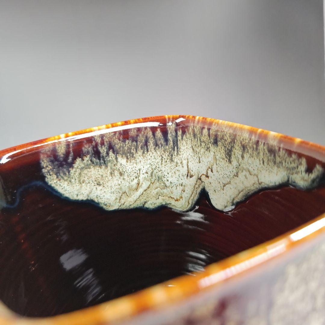 イ367 水指『青柳翠峰造』『高取写　水指　共箱』茶道具